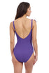 Gottex Profile By Gottex Tutti Frutti V Neck Surplice Ruffle One Piece